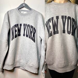 Glitter New York Heavy Fleece Crewneck.